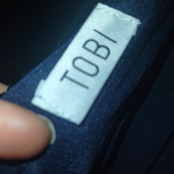 Navy Blue sequined mini dress - Picture 5 of 5